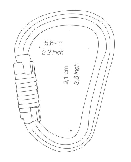 TRIACT-LOCK H-Frame Carabiner, NFPA M36A TL