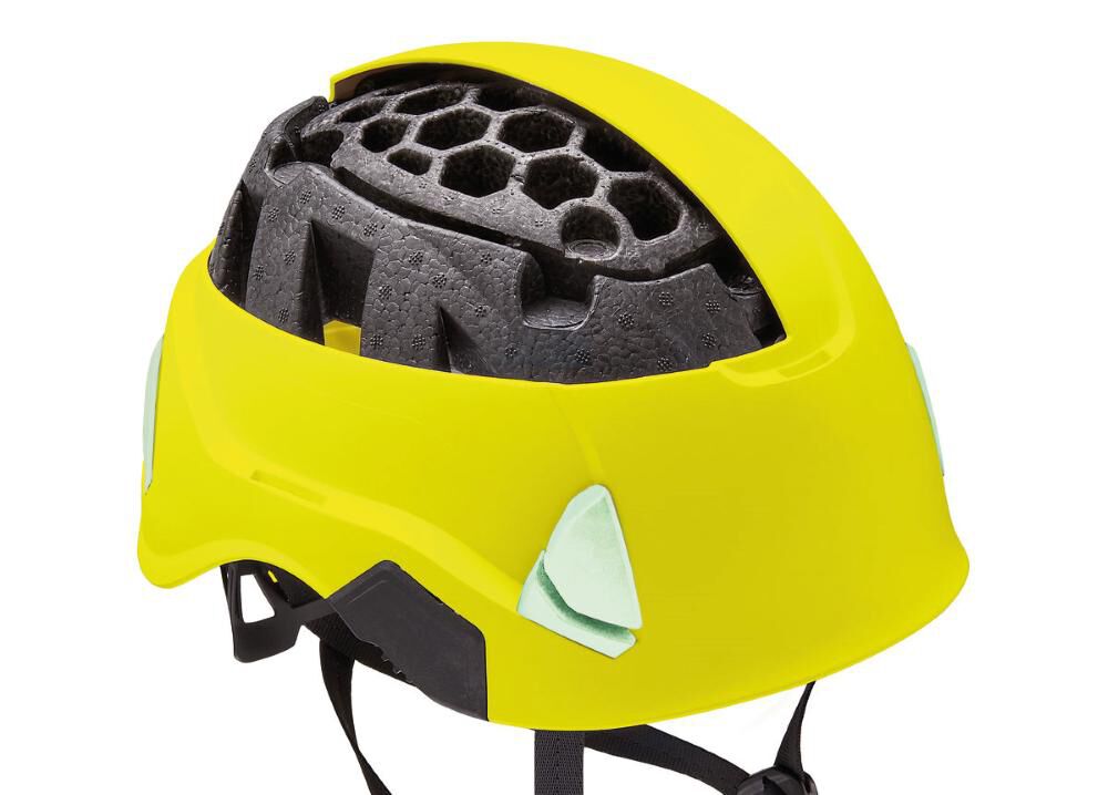 Unvented Hi Vis Type 1 Class E Helmet Yellow A020CA00