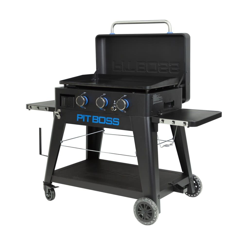 Griddle Propane Gas 3 Burner Ultimate Lift Off PB3BGD2