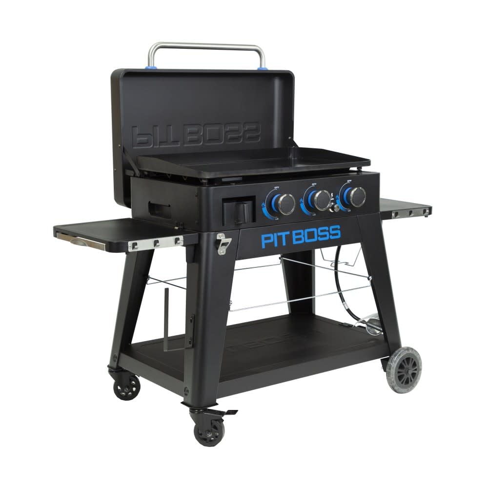 Griddle Propane Gas 3 Burner Ultimate Lift Off PB3BGD2