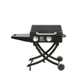 Griddle Propane Gas Tabletop 2 Burner with Legs PB2BSPS