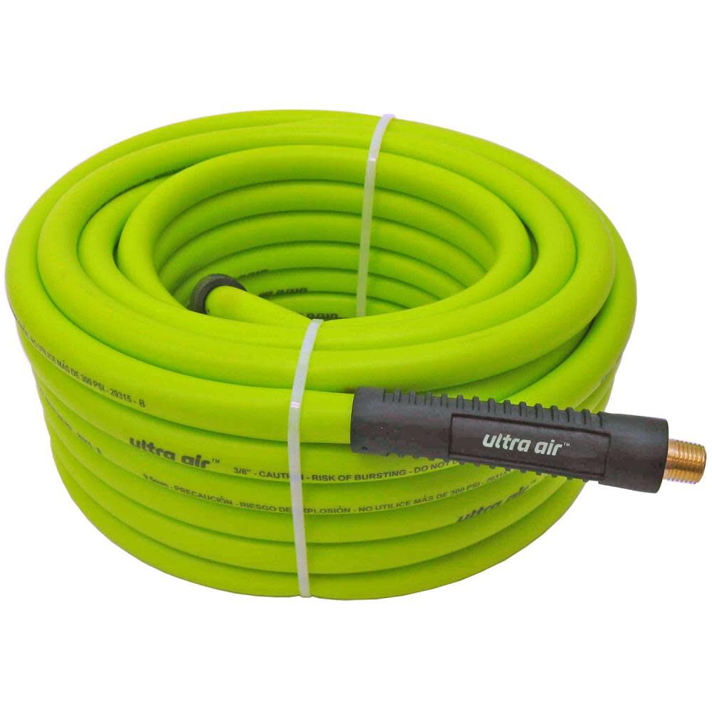 50 Ft. Hybrid Air Hose 3/8in Hose Diameter 1/4in Hose Fitting Size 575-50A