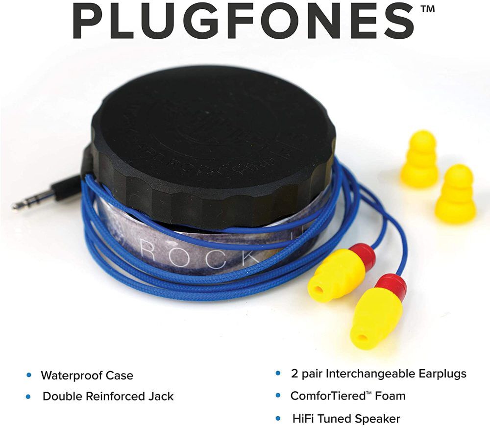 Protector VL Flanged Shape Blue/Red/Yellow 26 dB Rated Corded Ear Plugs PIP-UY(VL)