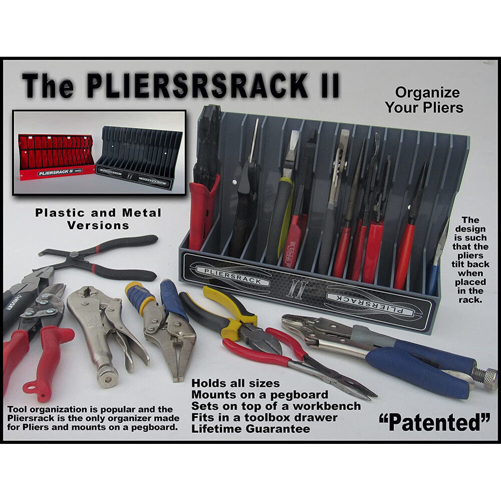 PlyPliersrack Gray ABS Plastic 15 Slot PLR15