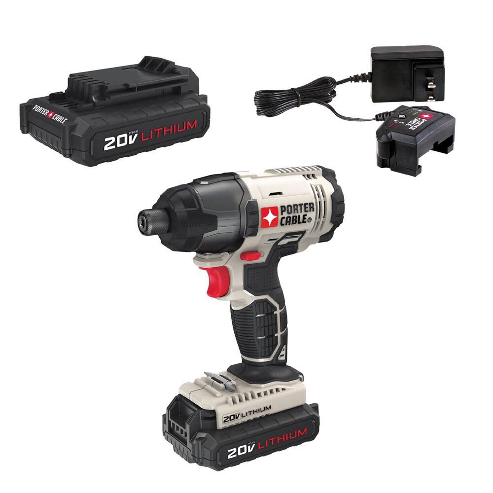 20-volt 1/4-in Impact Driver Kit PCC641LB