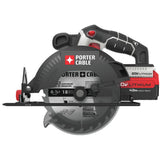 20-volt 6-1/2-in Cordless Circular Saw (Bare Tool) PCC660B