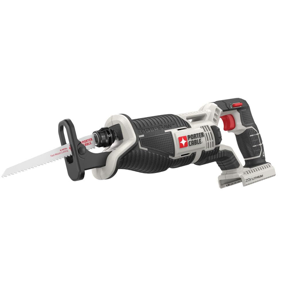 20-volt Variable Speed Cordless Reciprocating Saw (Bare Tool) PCC670B