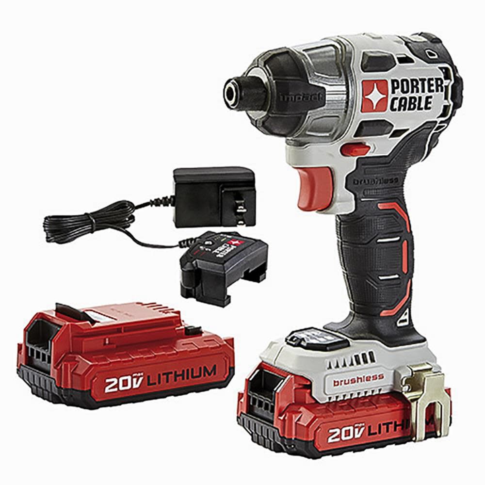 20V 1/4in Impact Driver Kit PCCK647LB