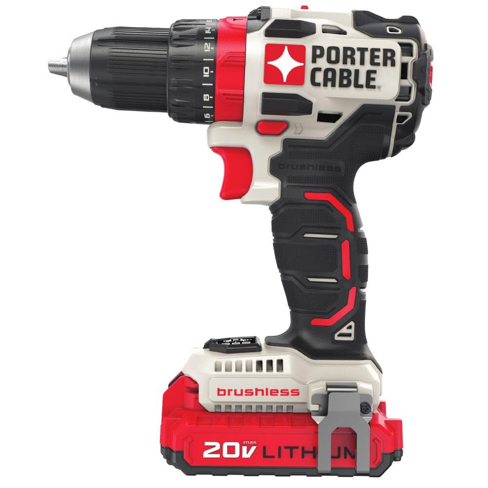 20V MAX 1/2-in Drill with Battery Kit PCCK607LB