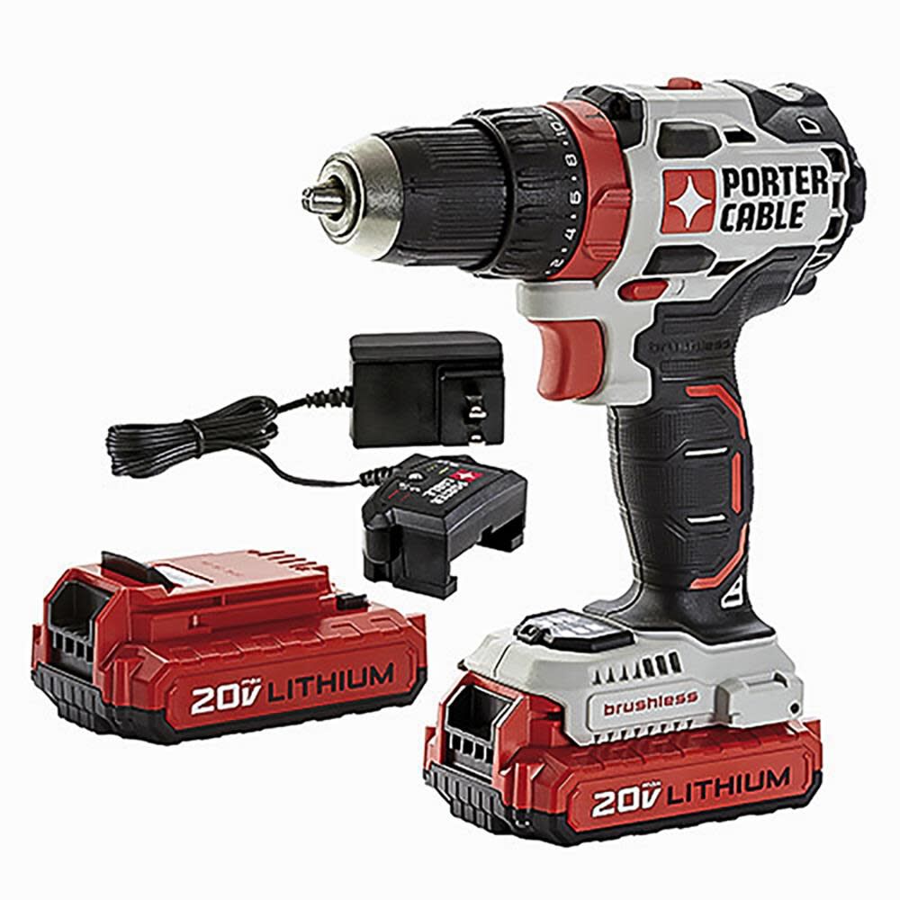 20V MAX 1/2-in Drill with Battery Kit PCCK607LB