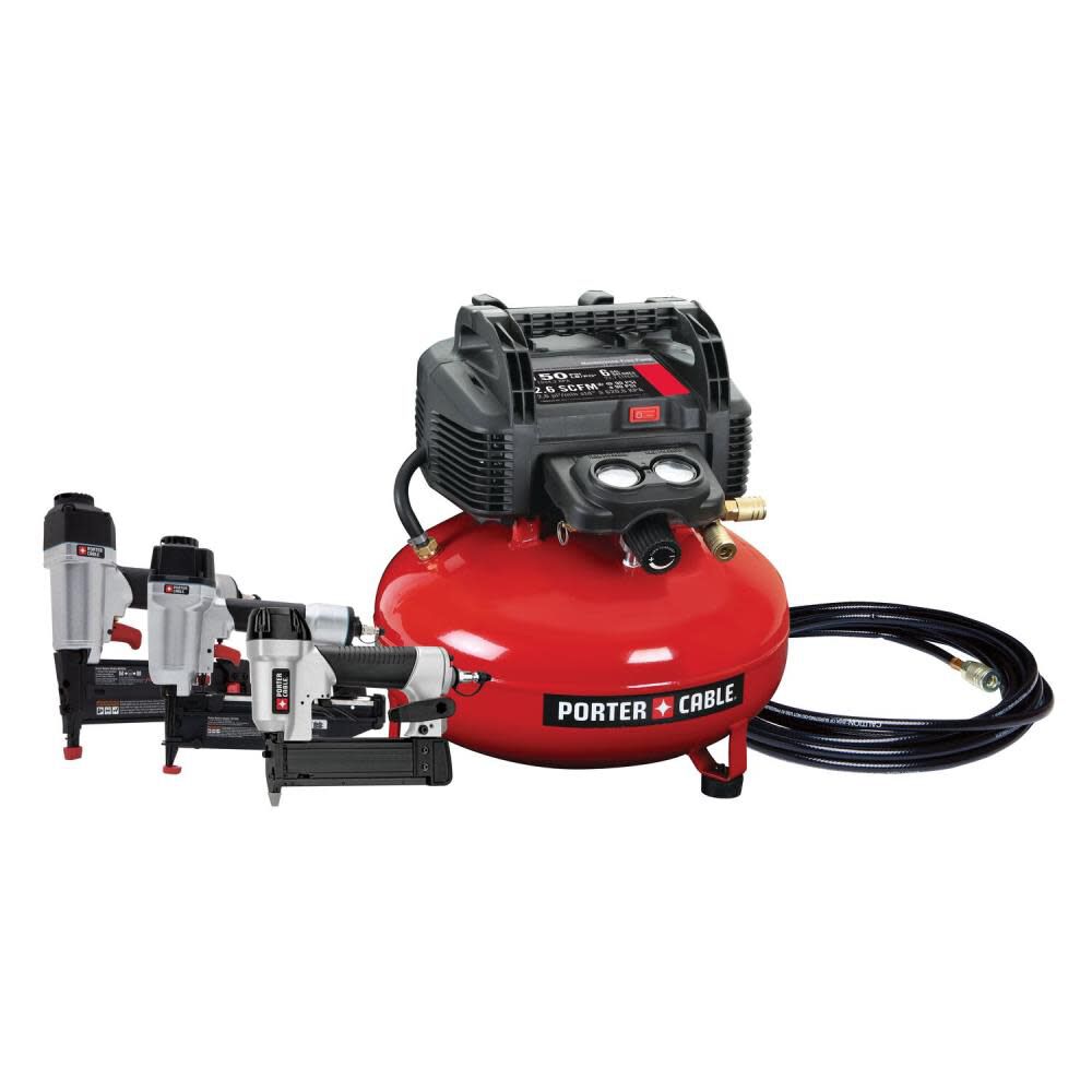 3 Nailer and Compressor Combo Kit PCFP3KIT