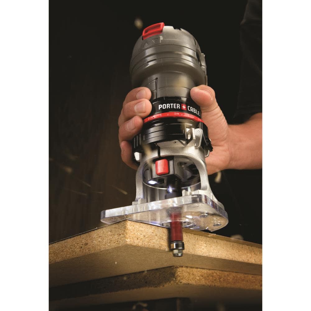 4.5 Amp Single Speed 1/4 In. Laminate Trimmer PCE6430