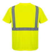 Hi-Vis Pocket T-Shirt Yellow - 4XL S190YER4XL