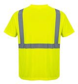 Hi-Vis Pocket T-Shirt Yellow - XXL S190YERXXL