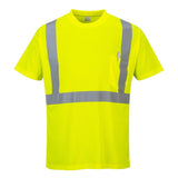 Hi-Vis Pocket T-Shirt Yellow - XXXL S190YERXXXL