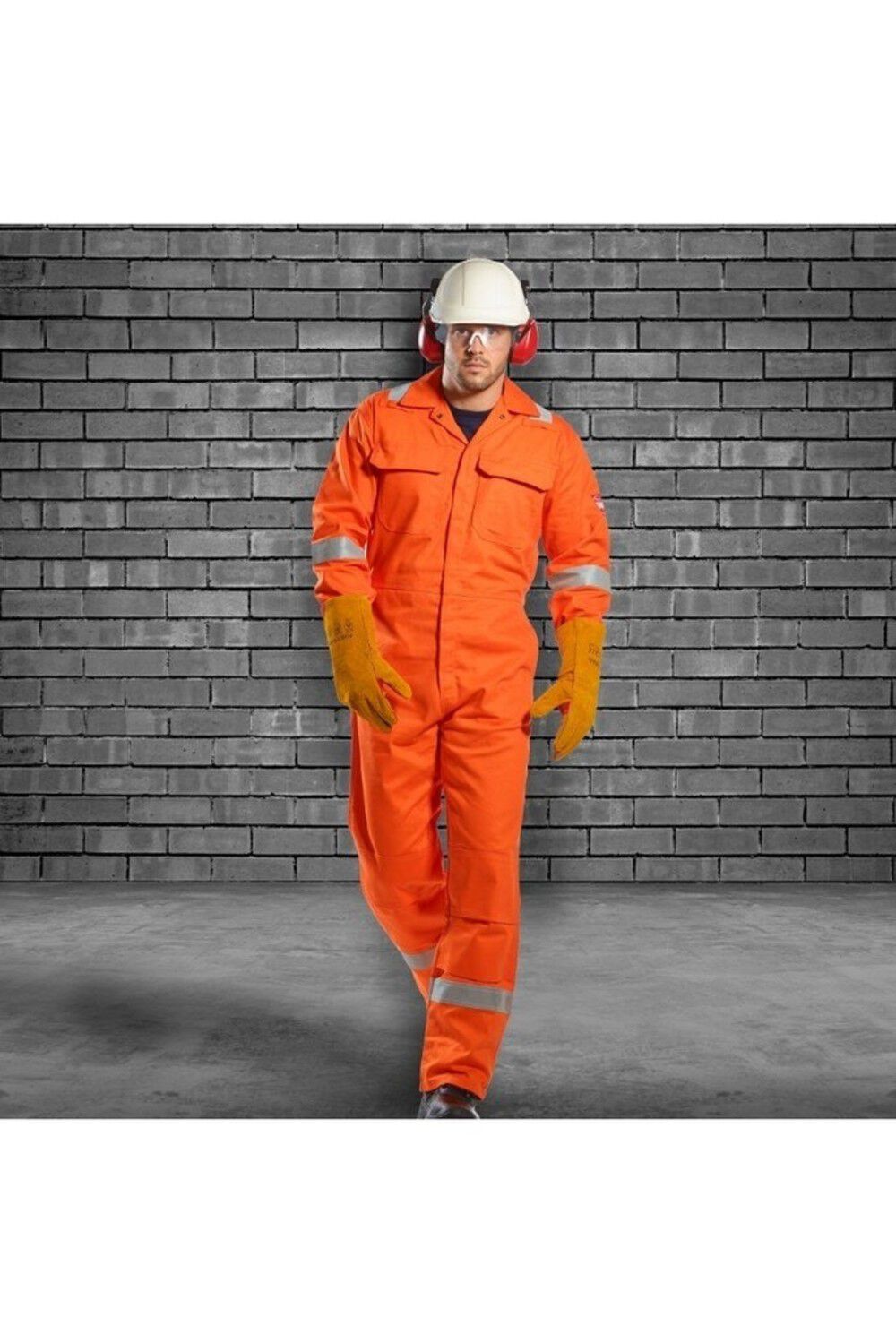 Orange Bizweld Iona Coverall - 4XL UBIZ5ORR4XL