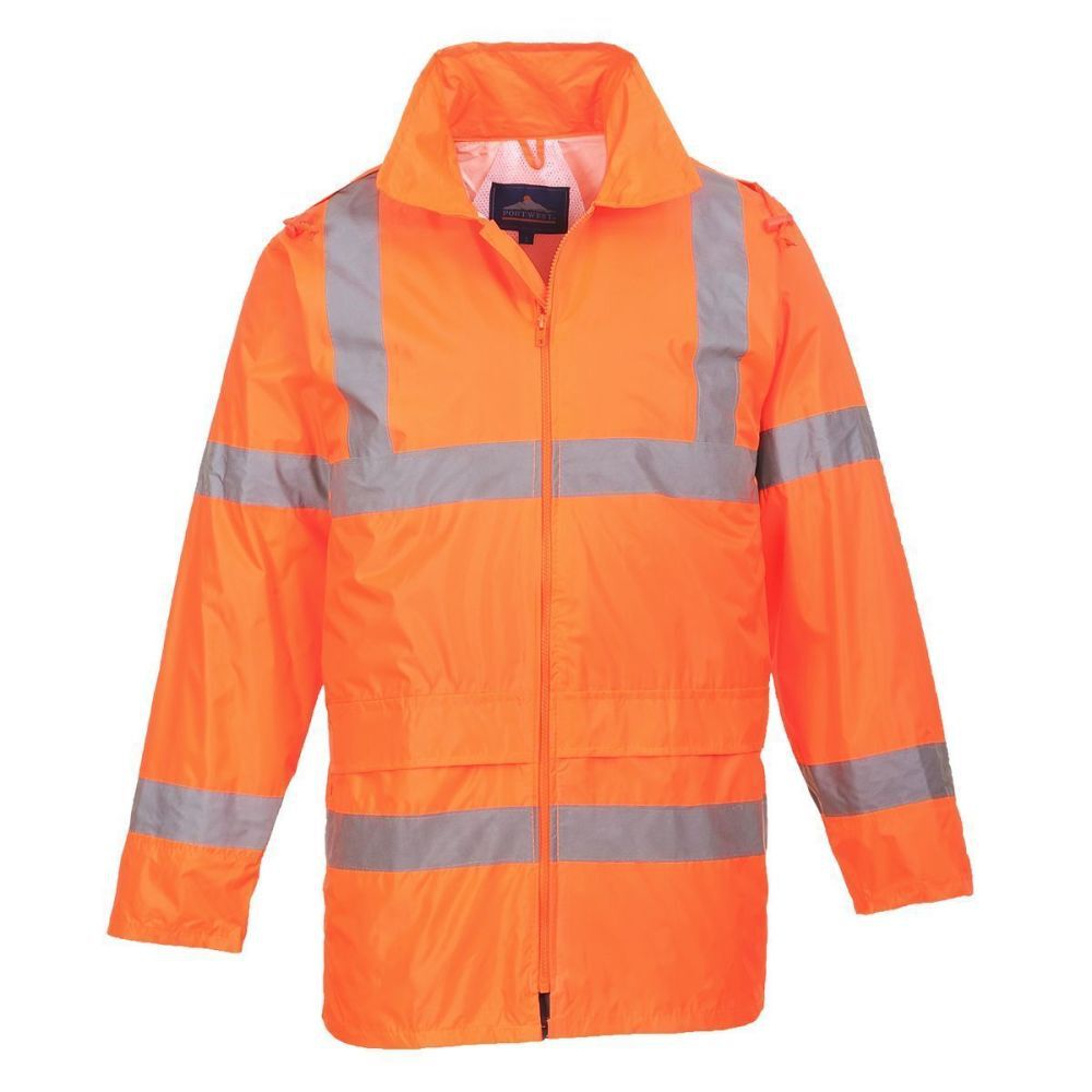 Orange Hi-Vis Rain Jacket - 4XL UH440ORR4XL