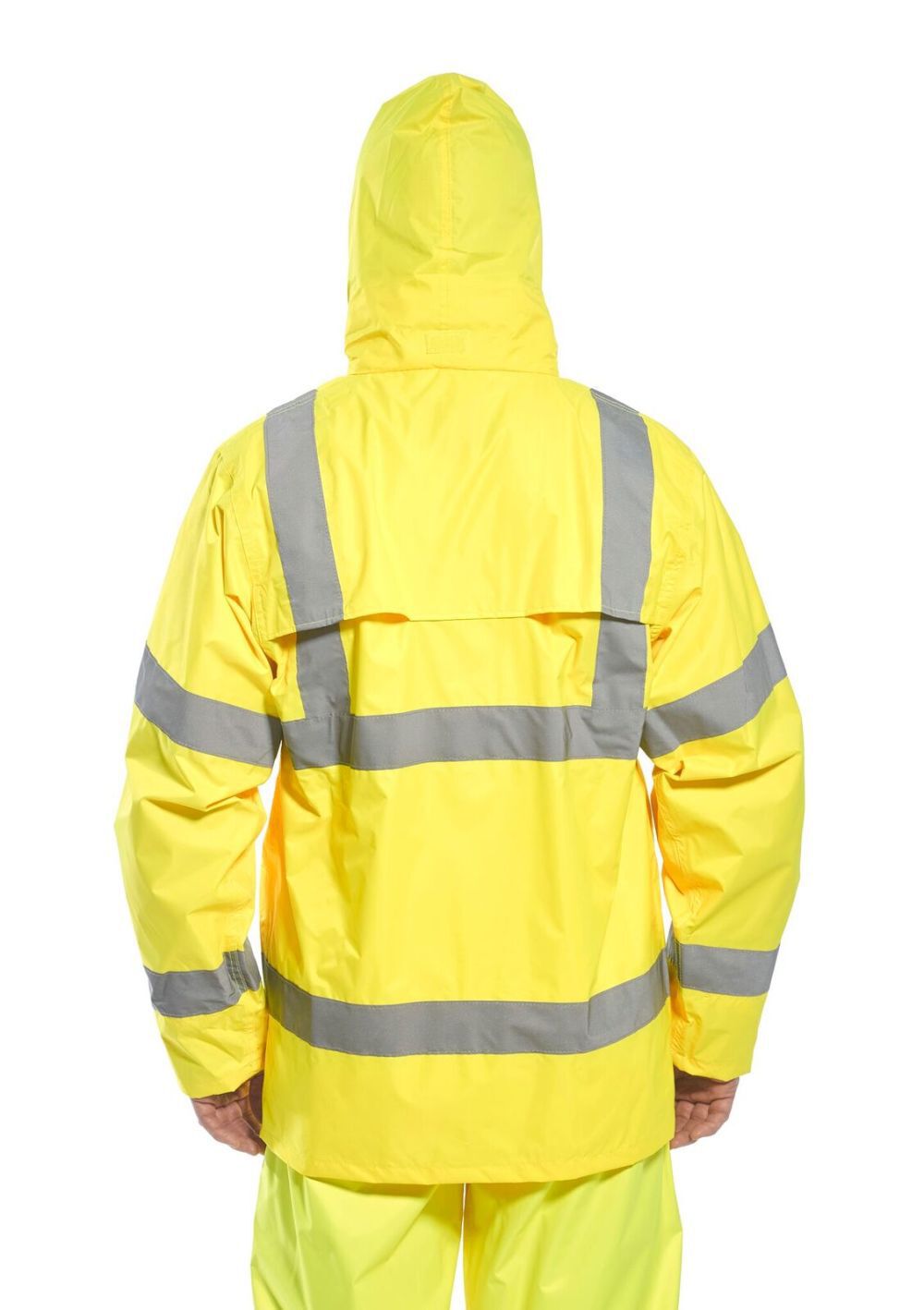 Orange Hi-Vis Rain Jacket - Large UH440ORRL