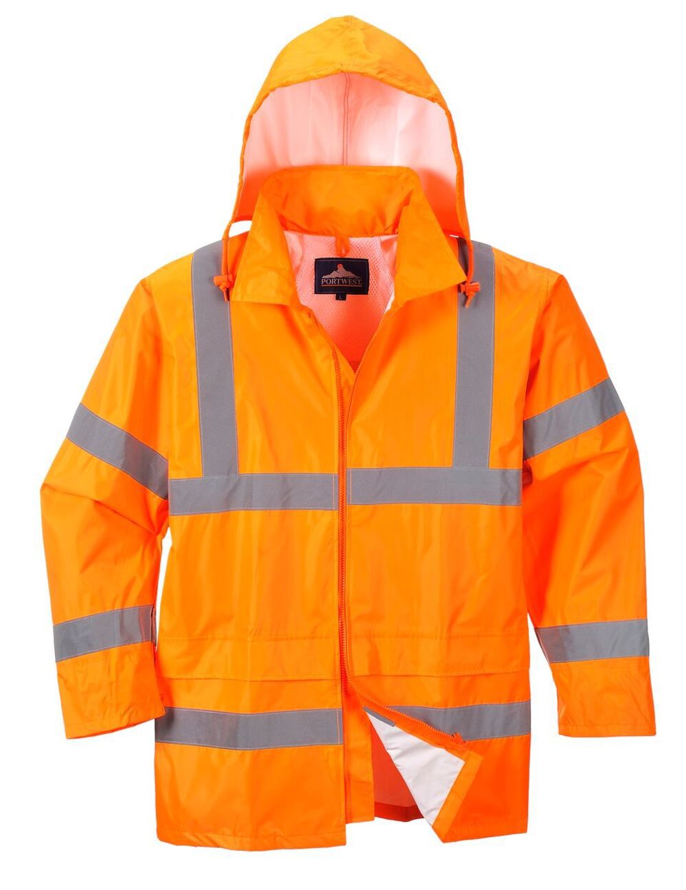 Orange Hi-Vis Rain Jacket - XL UH440ORRXL