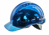 Peak View Ratchet Vented Hard Hat - Blue PV60BLU