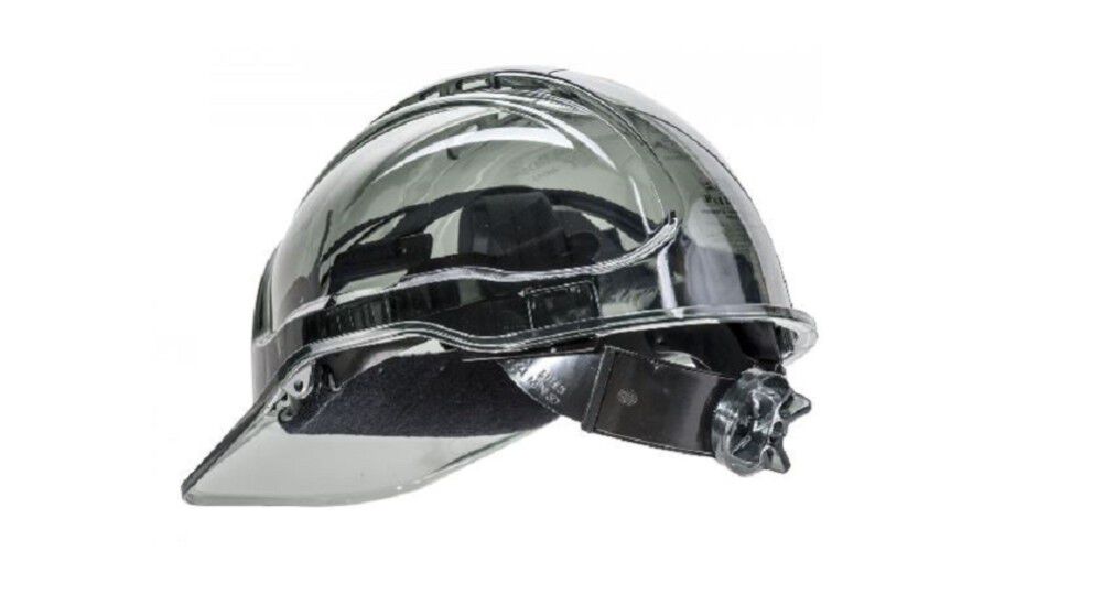 Peak View Ratchet Vented Hard Hat - Smoke PV60SKR