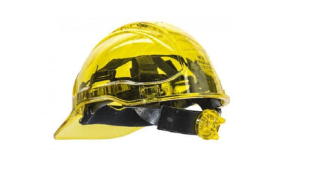 Peak View Ratchet Vented Hard Hat - Yellow PV60YER