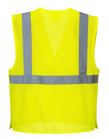 Yellow Economy Mesh Break-Away Vest - 4XL US384YER4XL