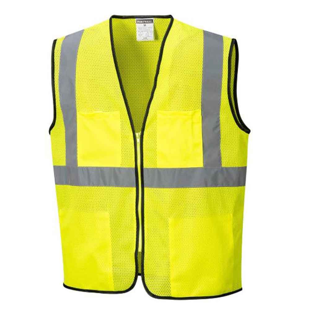 Yellow Tampa Mesh Vest - 4XL US380YER4XL