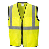 Yellow Tampa Mesh Vest - 4XL US380YER4XL