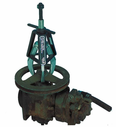 Lock Puller 4 In. Reach 5 Ton 3 Jaws 0.5 to 5 In. Spread Manual Puller PT104
