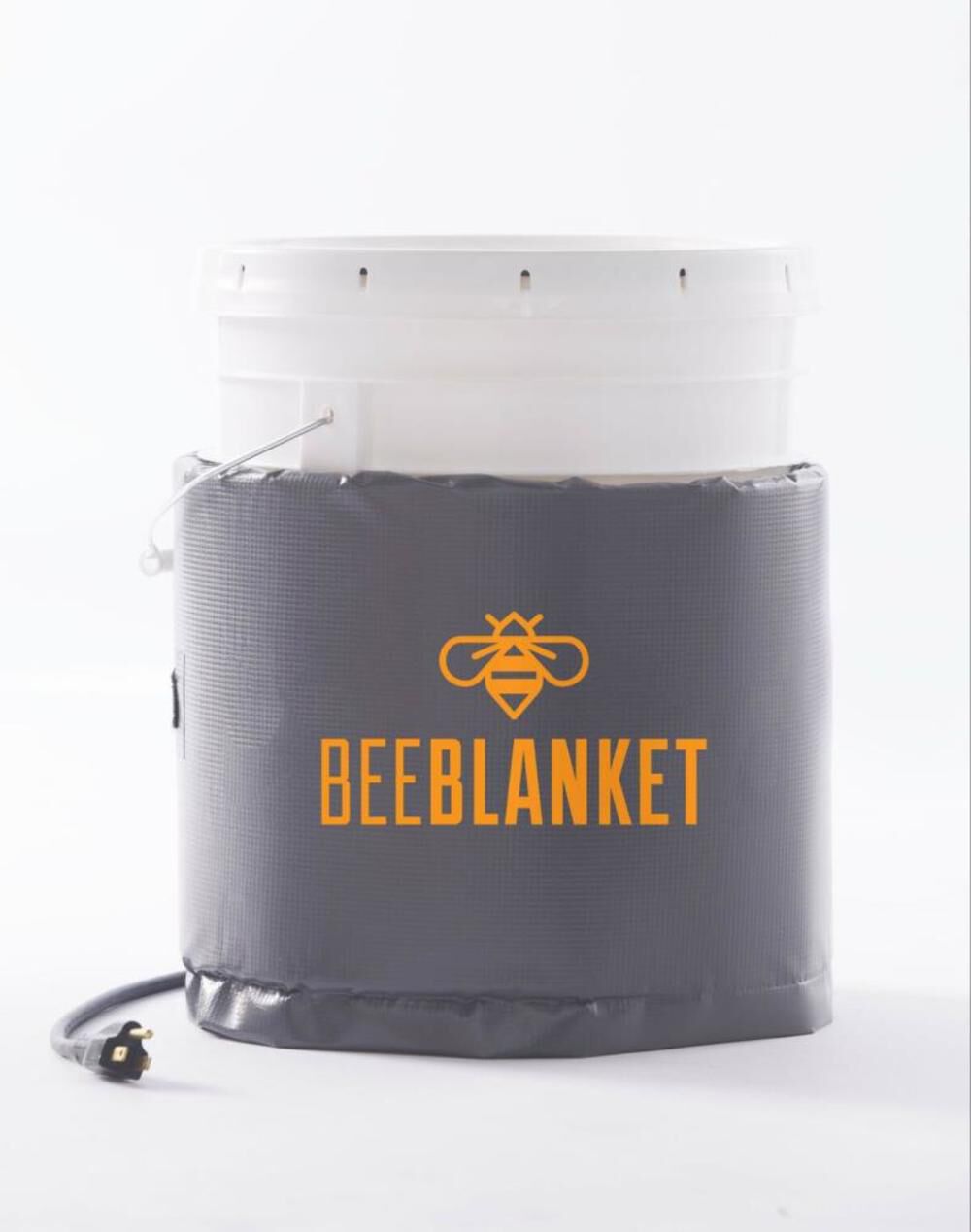 Bee Blanket 5 Gallon Insulated Pail Heater - Honey Heater with Fixed Thermostat 110 F BB05