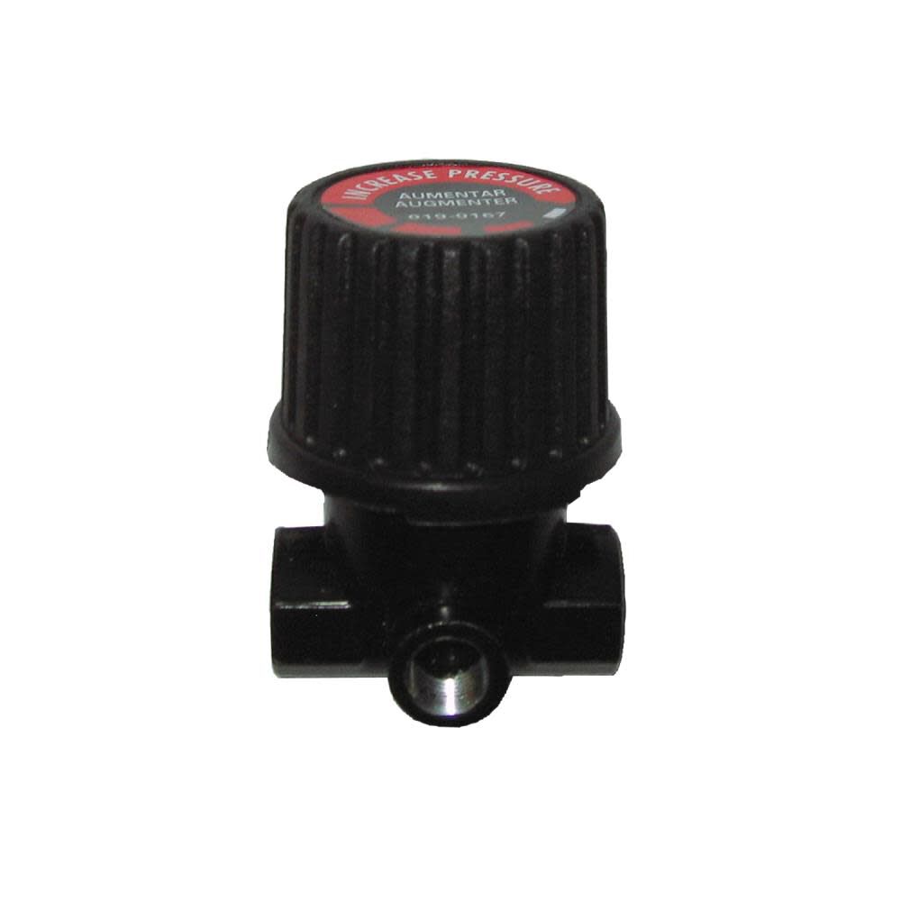 1/4 Inch NPT Inlet/Outlet by 1/8 Inch NPT Gauge Pressure Regulator 019-0167RP