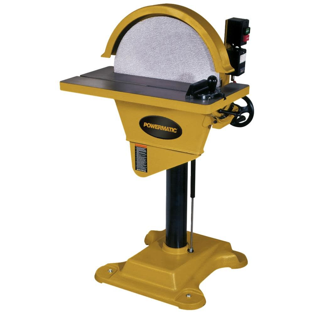 230-Volt 3 Brushless Corded Disc Sander with Dust Management 1791276