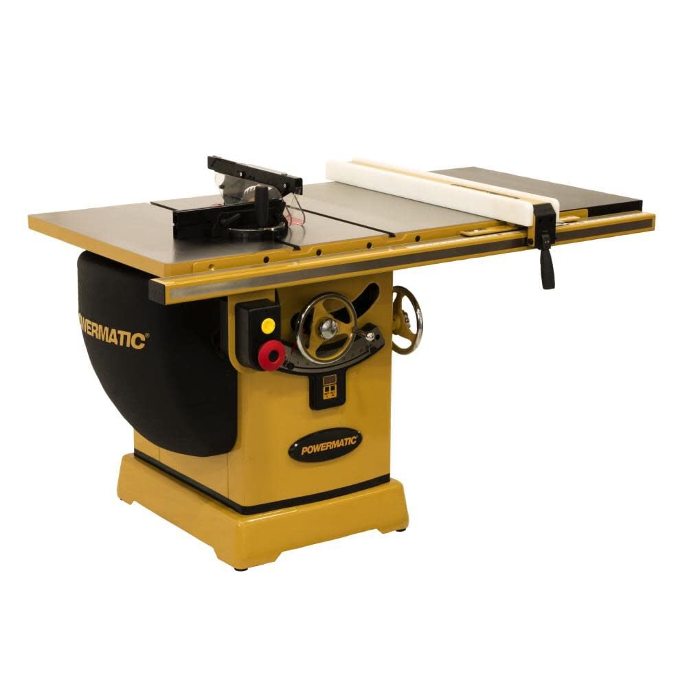 Pm2000b 10-in 20-Amp 230-Volt Corded Contractor Table Saw with Fixed Stand PM23130K