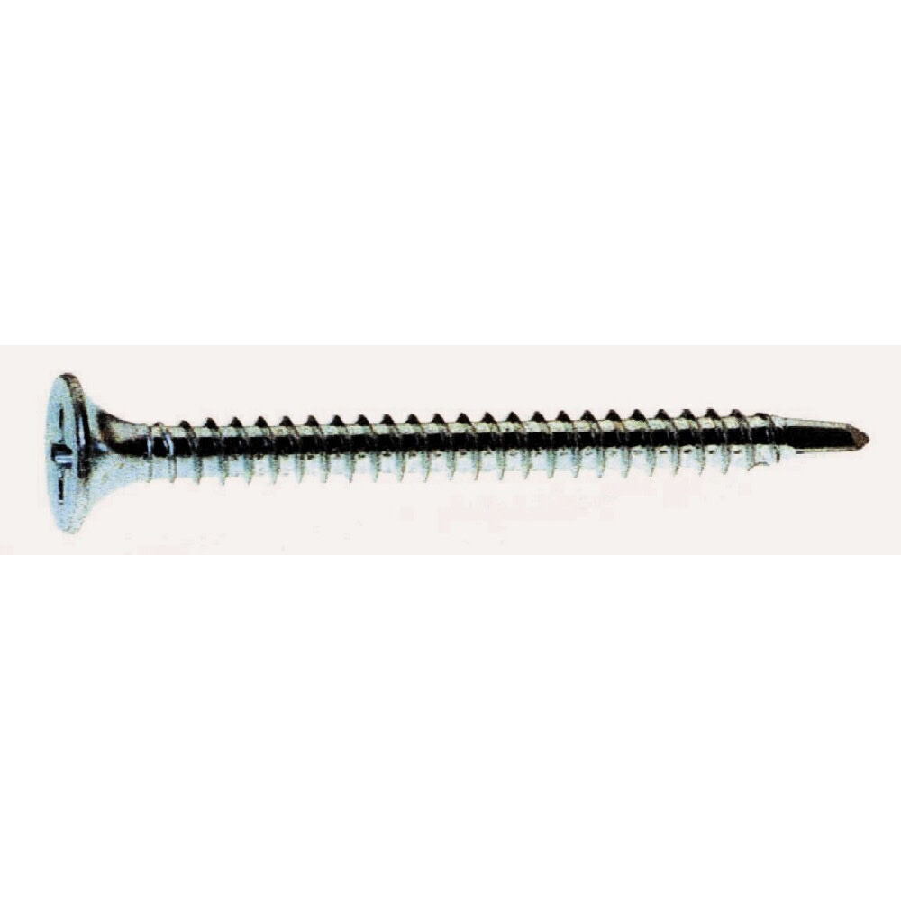 6 In. x 1-1/4 In. Self Drilling Bugle Head Zinc SDZ114