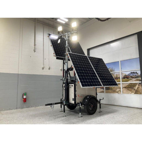 Solar Solution Mobile Solar Powered Light Tower SLT 1400