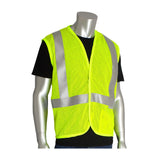 Industrial Products ANSI Type R Class 2 AR/FR Mesh Vest Hi Vis Yellow Large 305-2100-L