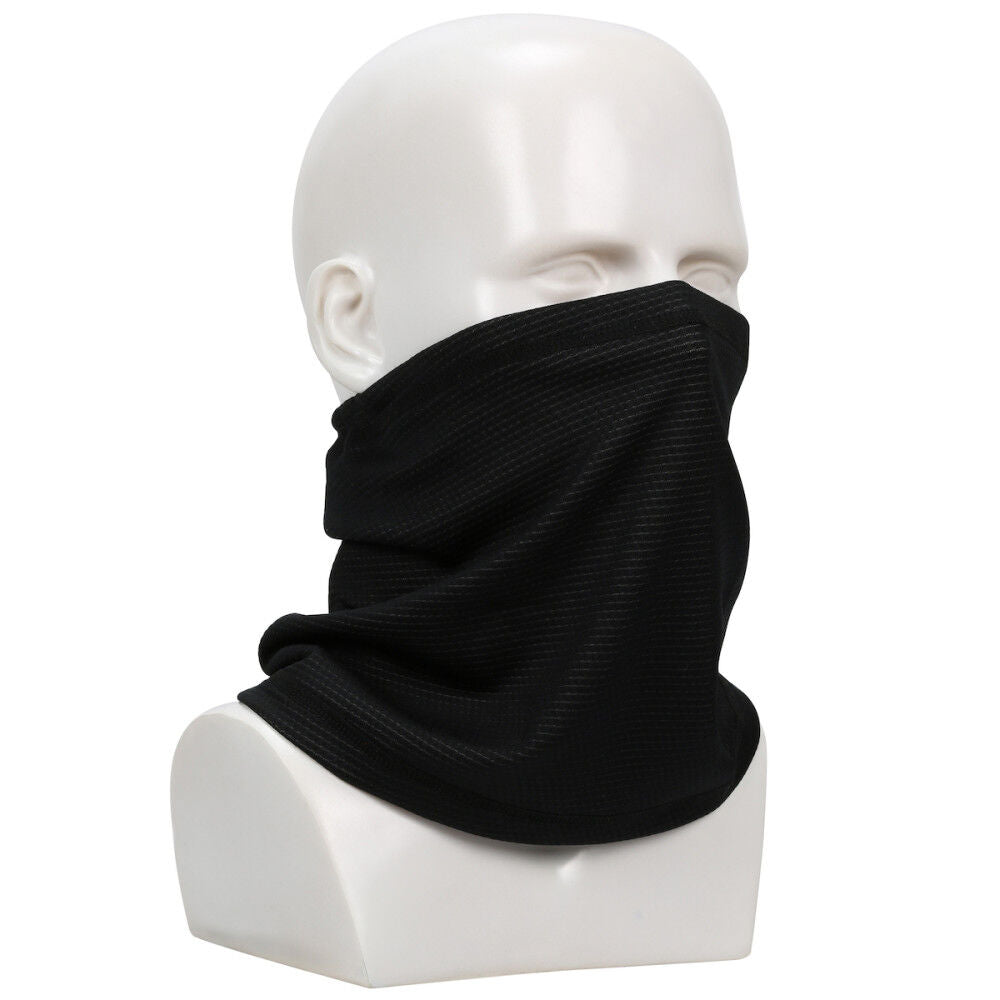 Clima Band Neck Gaiter Adjustable 2 Layer Cooling Black 393-EZ310-BLK