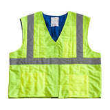 Cooling Vest EZ Cool Hi Vis Yellow Evaporative S/M 390-EZ202-YS/M