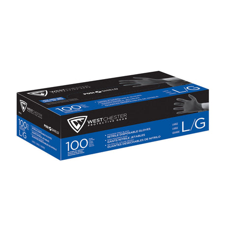 Industrial Products Disposable Gloves Black Westchester Ambi-dex Turbo 5 Mil Small Box of 100 2920/S