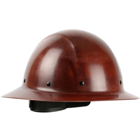 Industrial Products Dynamic Wolfjaw Hard Hat Natural Brown Full Brim Smooth Dome 280-HP1481R-81