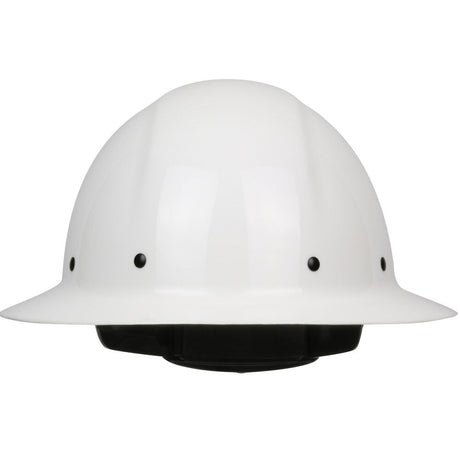 Industrial Products Dynamic Wolfjaw Hard Hat White Full Brim Smooth Dome 280-HP1481R-01