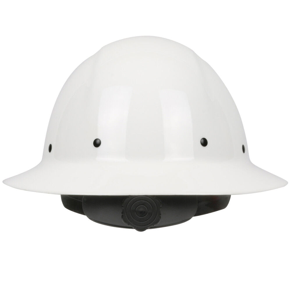 Dynamic Wolfjaw Hard Hat White Full Brim Smooth Dome 280-HP1481R-01