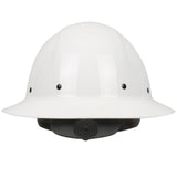 Dynamic Wolfjaw Hard Hat White Full Brim Smooth Dome 280-HP1481R-01