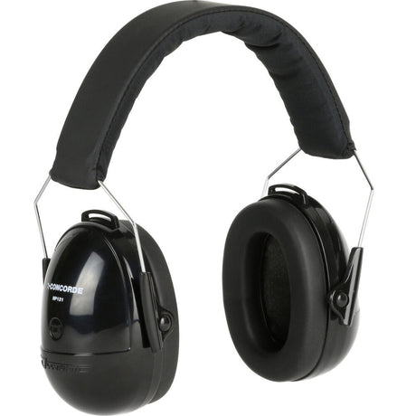Industrial Products Ear Muff Dynamic Concorde Black Passive with Foldable Band 263-NP121