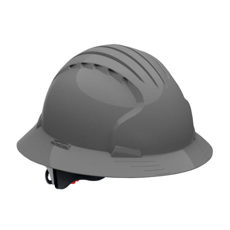 Industrial Products Evolution Deluxe 6161 Hard Hat Gray Full Brim 280-EV6161-40