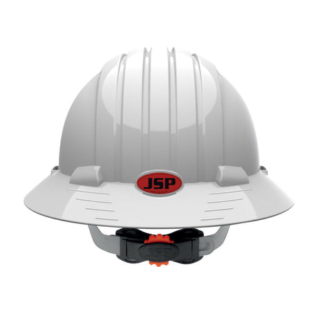 Industrial Products Evolution Deluxe 6161 Hard Hat White Full Brim 280-EV6161-10