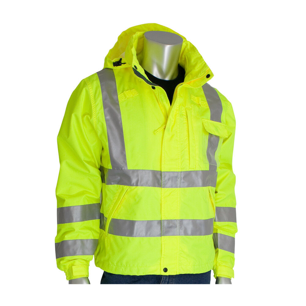 Falcon VizPLUS ANSI Breathable Jacket Hi Vis Yellow Large 353-2000-LY/L