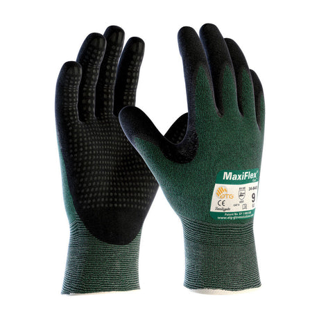 Industrial Products Green Seamless Engineeered Yarn Glove 34-8443/P899