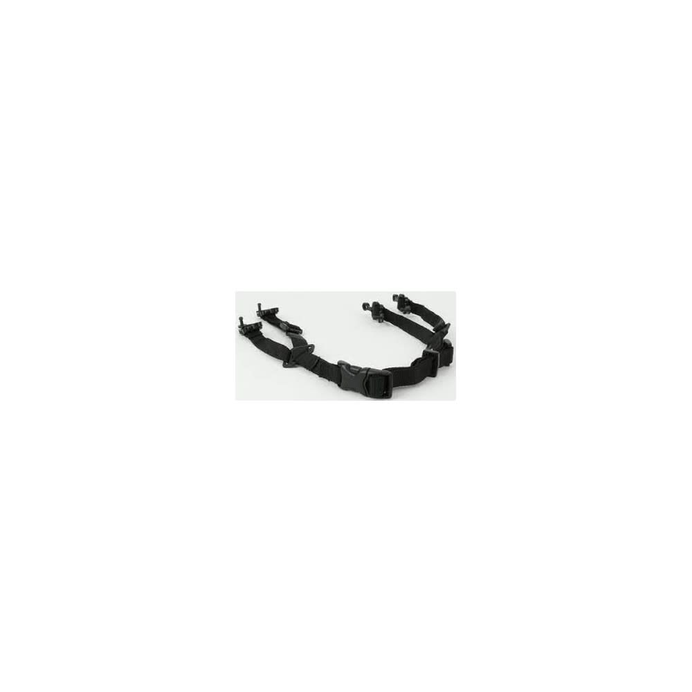 JSP Black 4-Point Chin Strap For Any JSP Hard Hat 281-CS-4PT